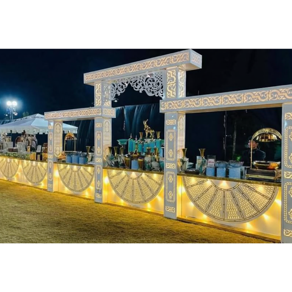 Catering fruit counter