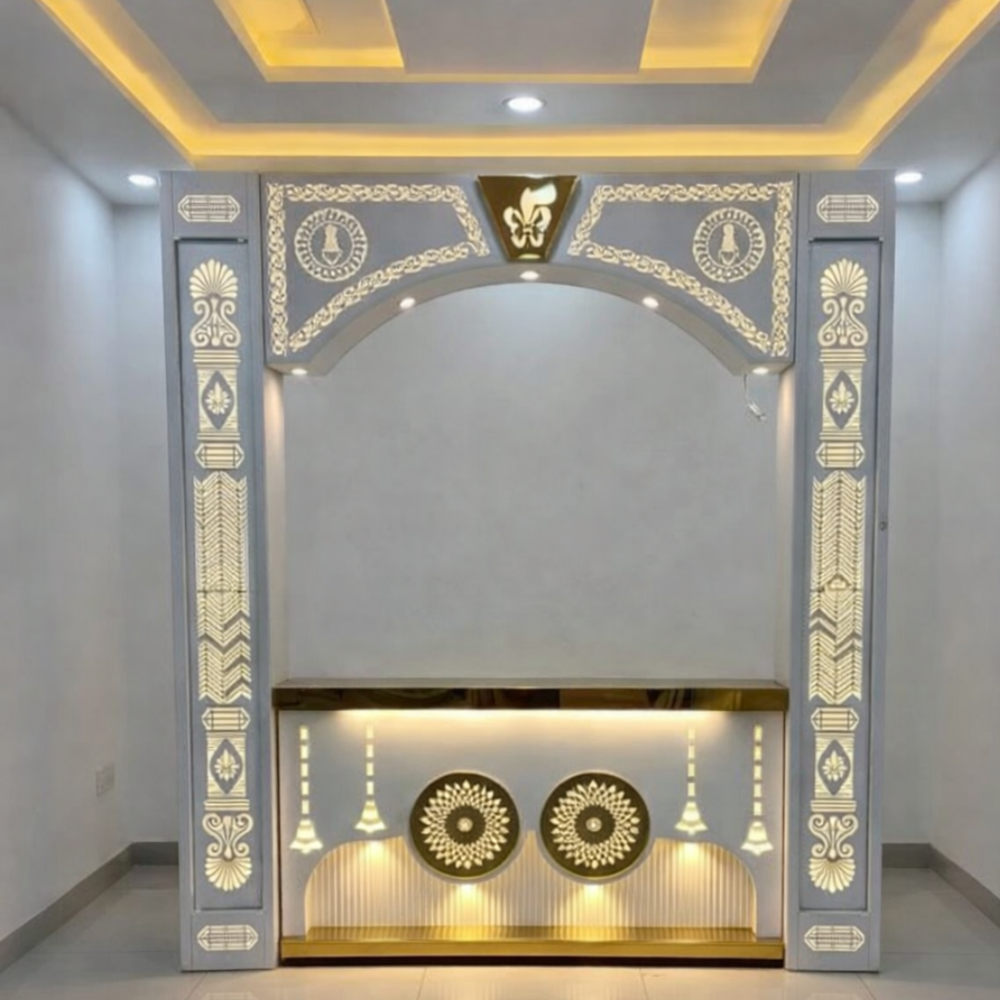 Stainless steel catering or banquet display counter