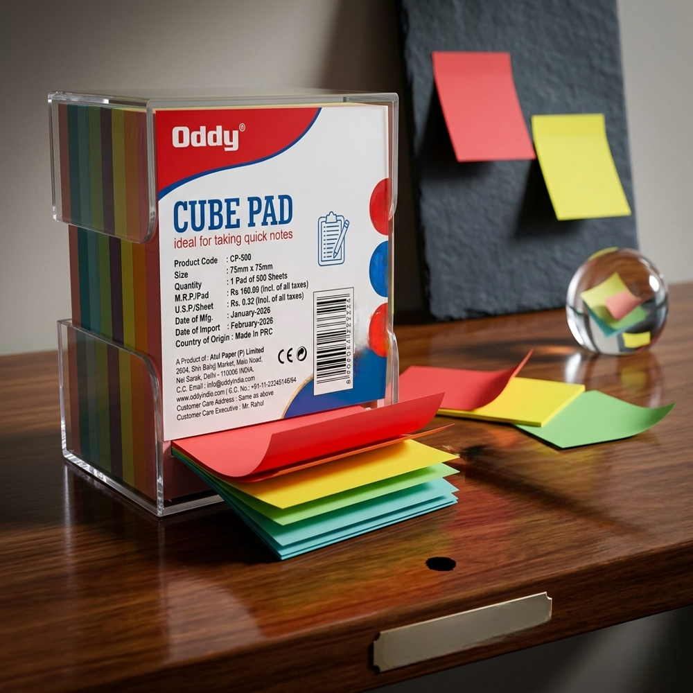 Oddy Cube Pad - Material: Paper