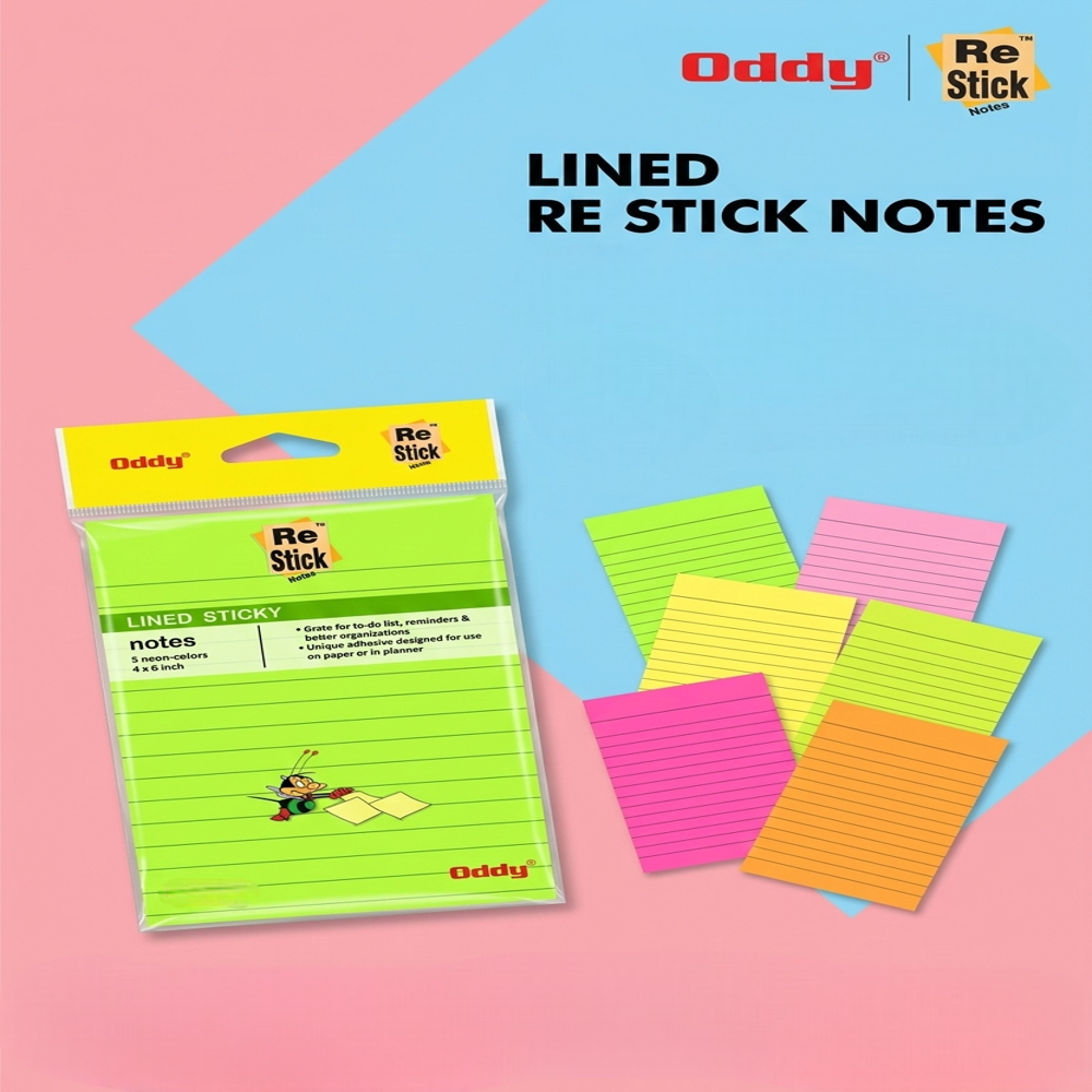 Lined re Stick Note