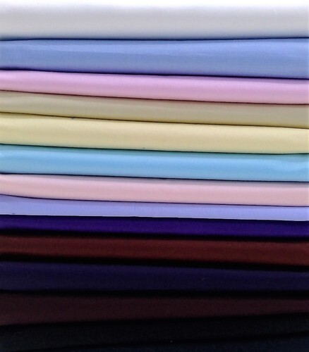 Plain Cotton Satin Shirting Fabric