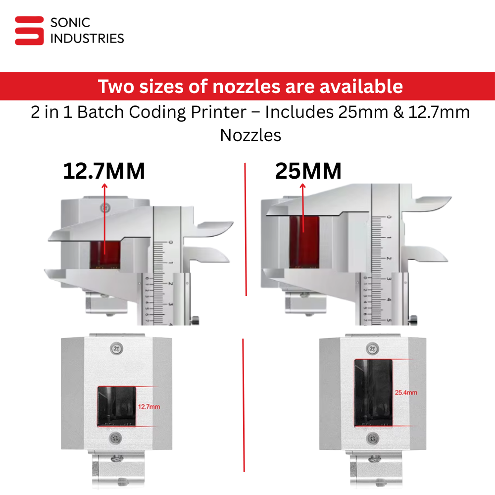 2 in 1 batch coding printer