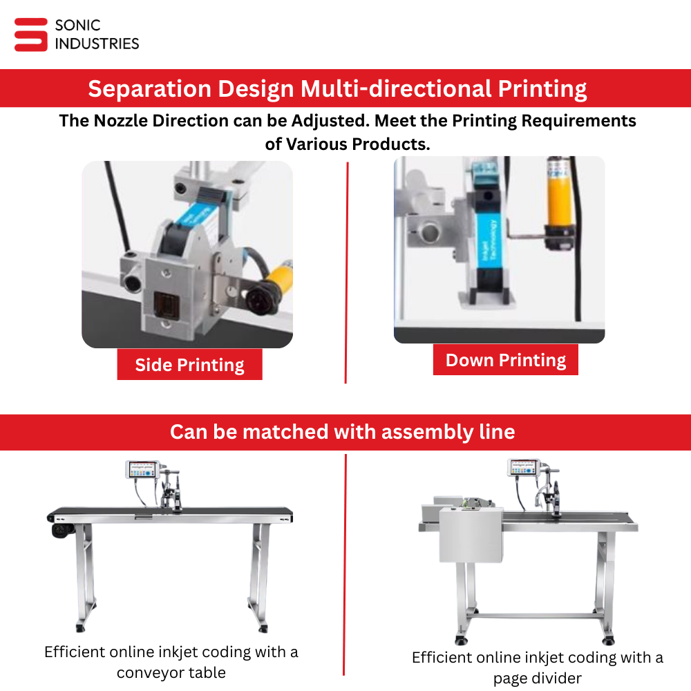 2 in 1 batch coding printer