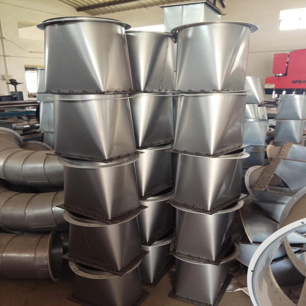 Rectangle mouth Duct