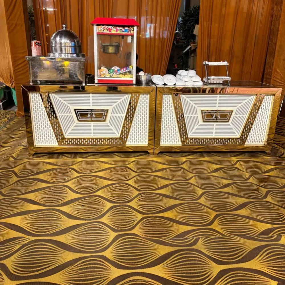 Buffet or display food counter