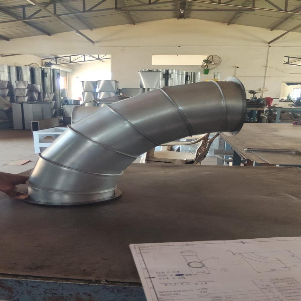 Bend Duct - Application: Ventilation