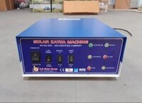 Fully Automatic Solar Zatka Machine - Color: Blue