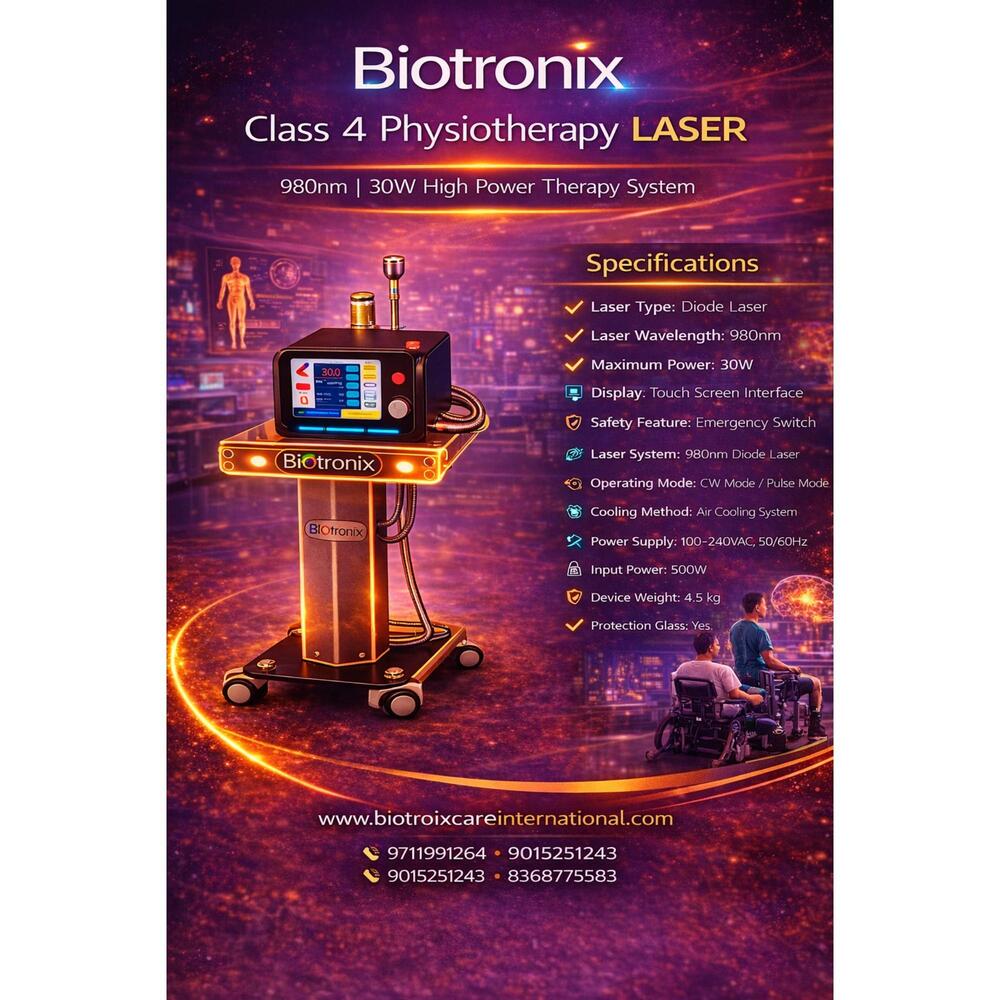 High Power Class IV Laser Therapy Equipment for Orthopedic Clinics