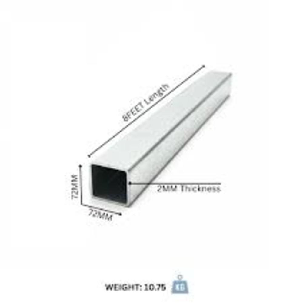 Square Gi Pipe - Color: Grey