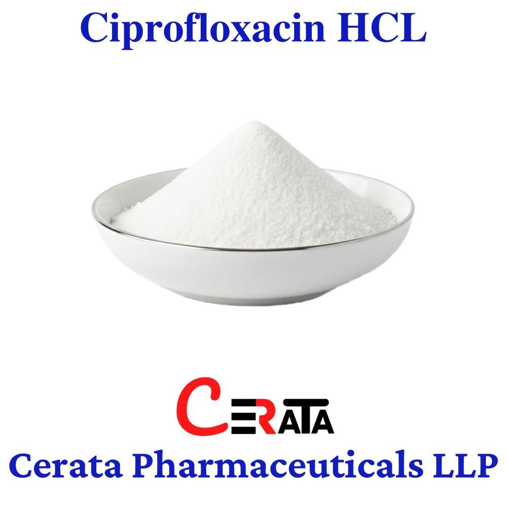 Ciprofloxacin HCL API Powder USP