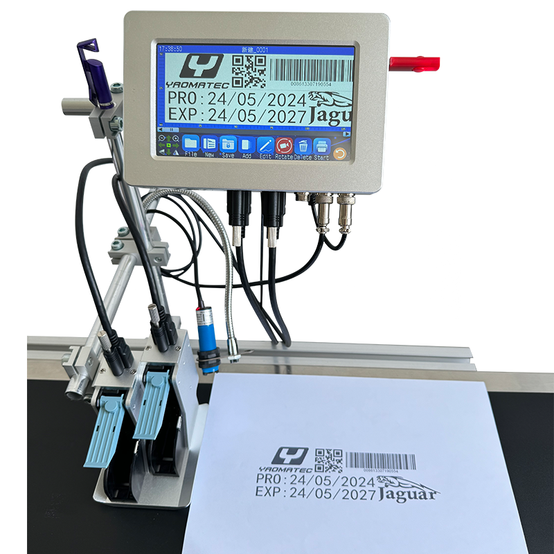 2 head batch coding printer
