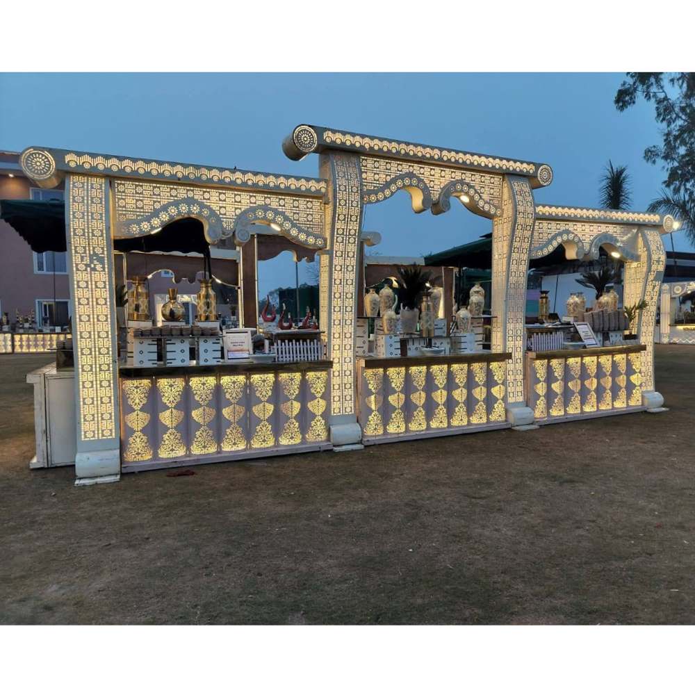 Catering buffet counter