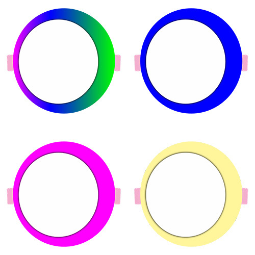 8W 2 In 1 Adjustable Panel Light