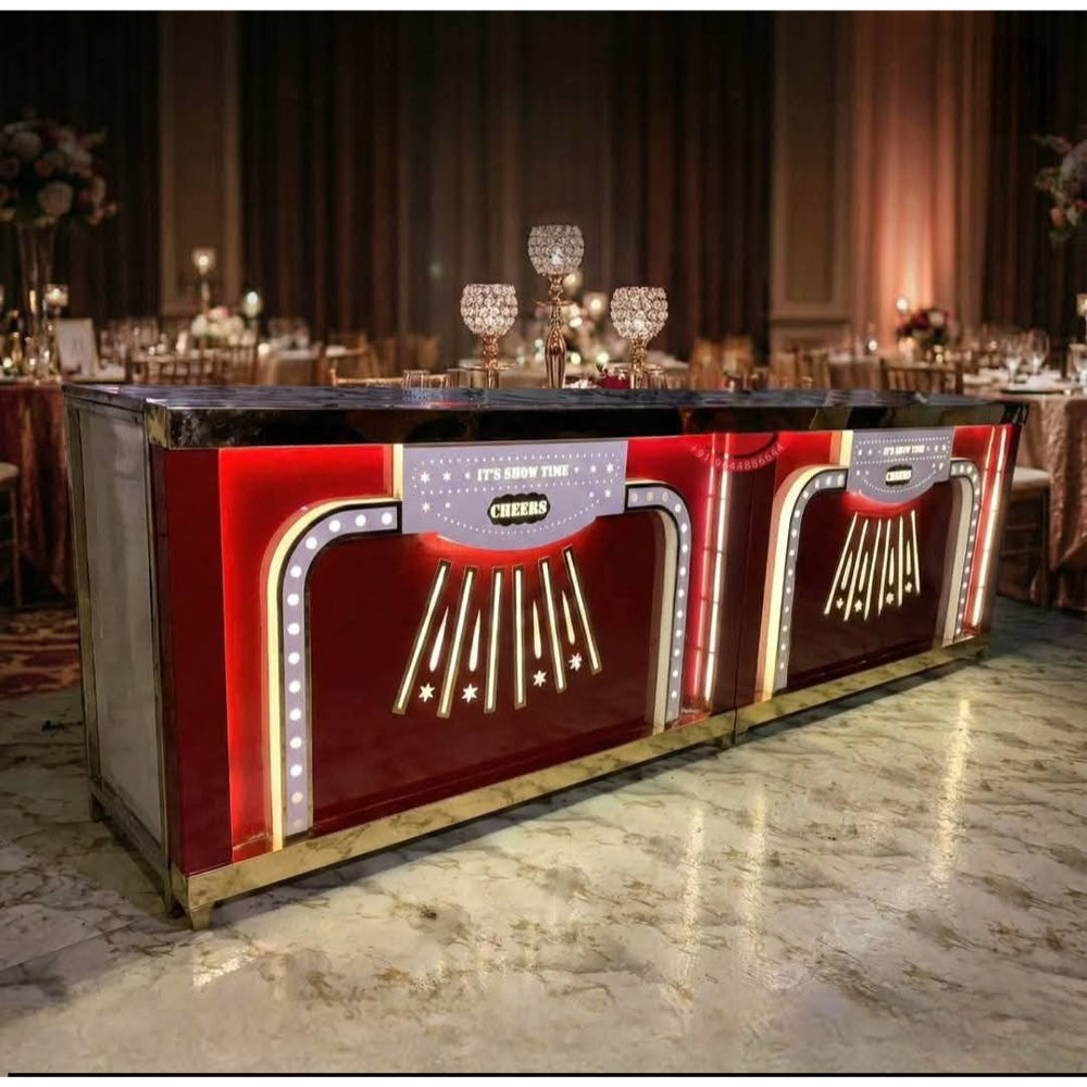 Modern catering buffet counter