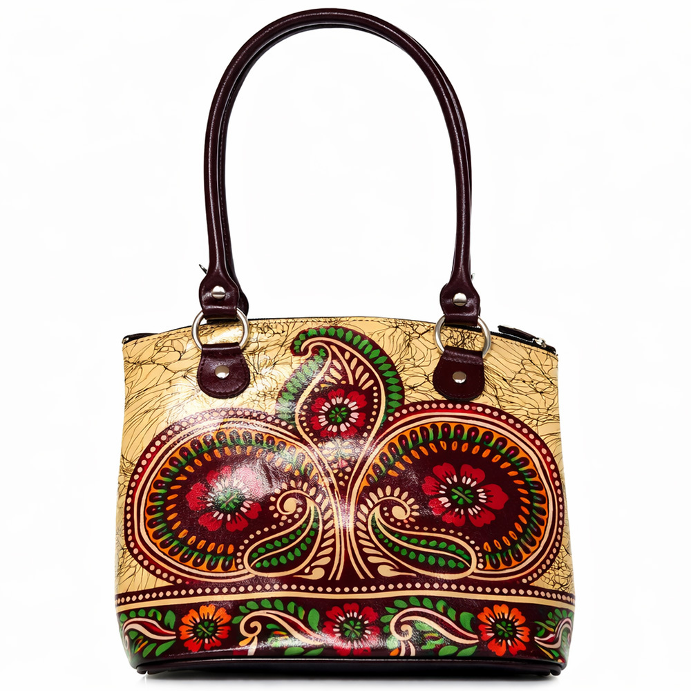 Style No-1001 Medium Bautique Tote Leather Handbag