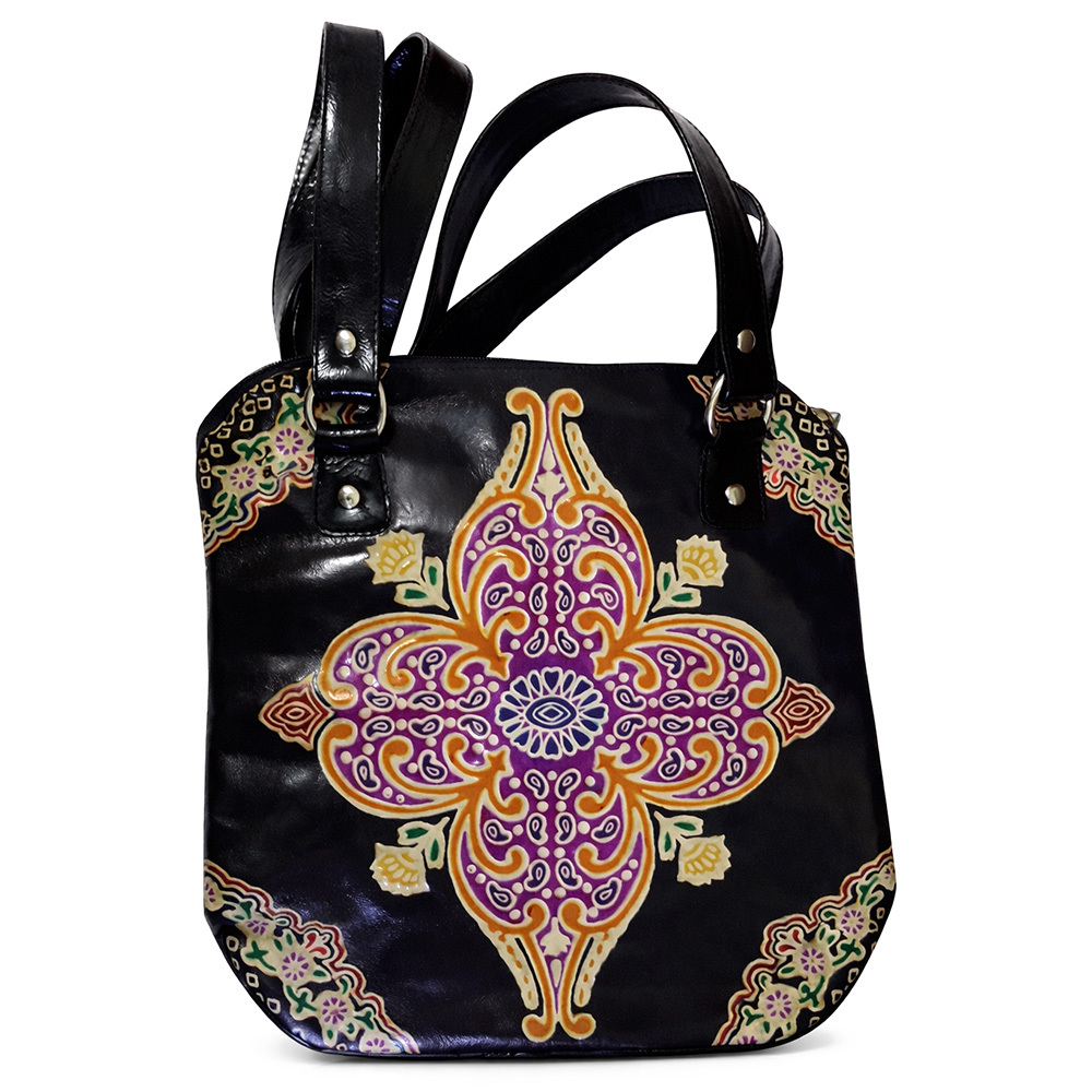 Style No-1005 Bautique Tote Leather Handbag