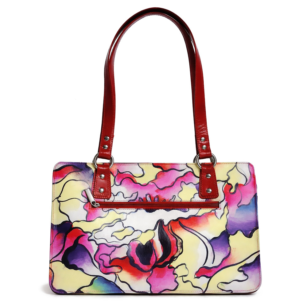 Style No-2002 Hand Painted Ladies Leather Bag