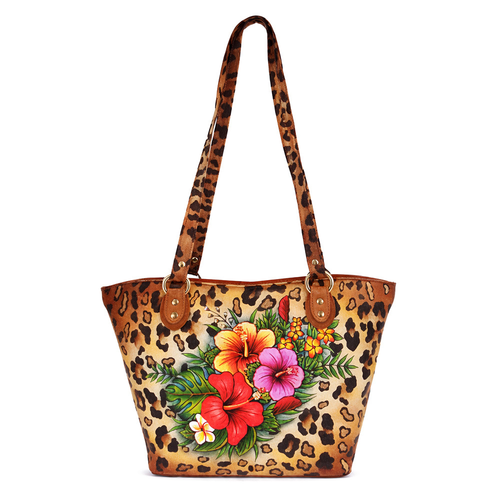 Style No-2022 Hand Painted Leather Ladies Bag