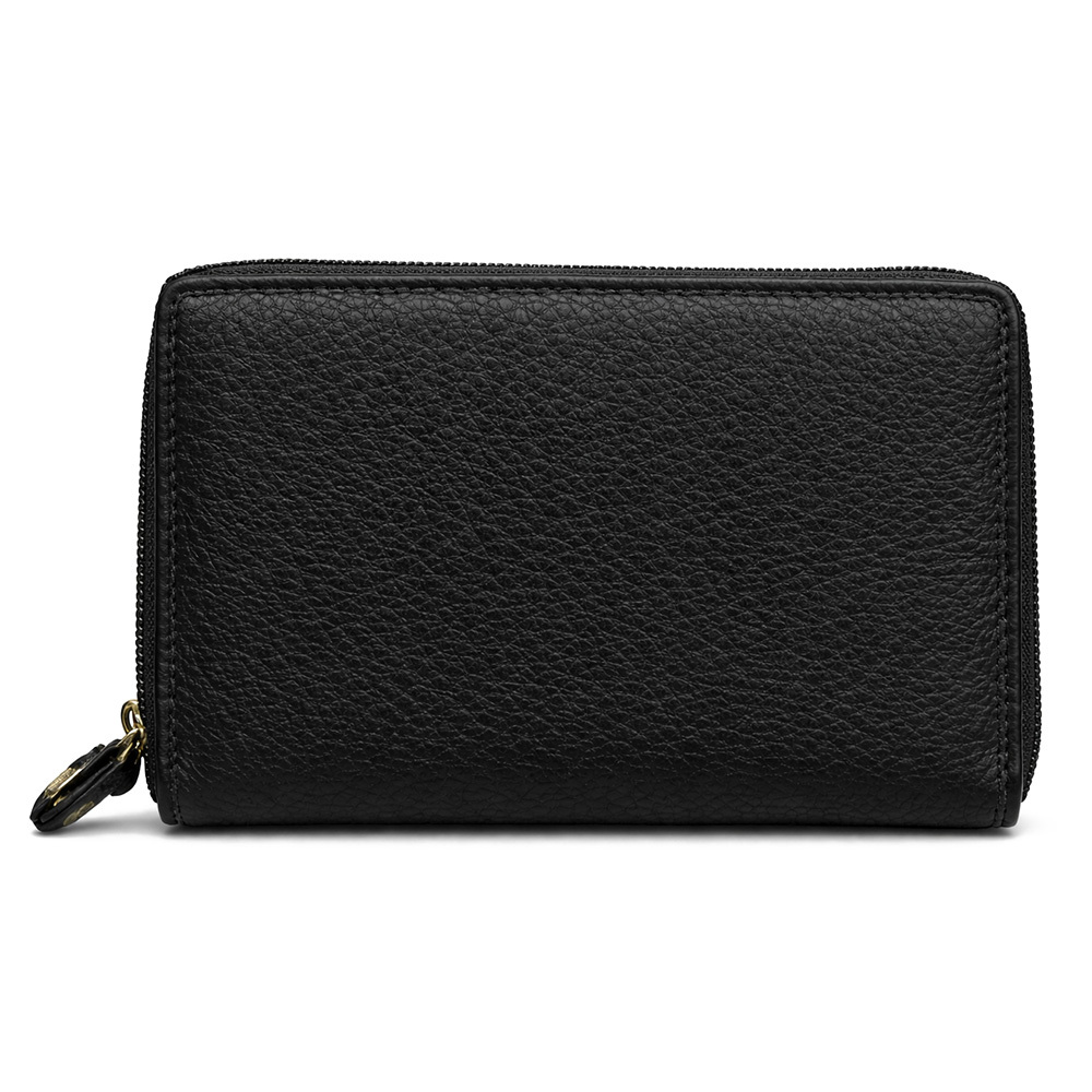 Style No-1002 Ladies Leather Purse with Loop Button
