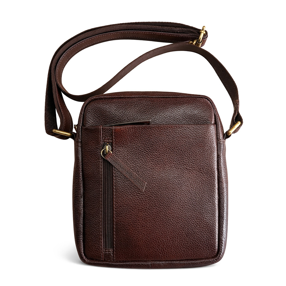 Style No-4004 Leather Crossbody Bag