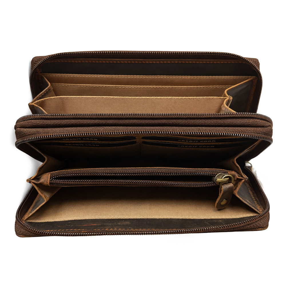 Style No-1455 Ladies Leather Hand Pouch