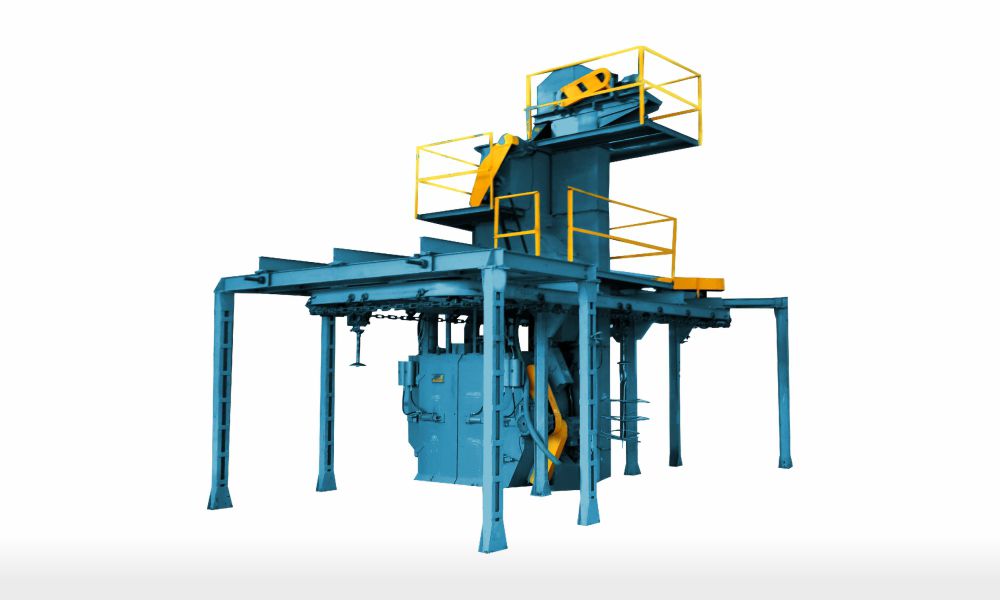 Overhead Hanger Shot Blasting Machine