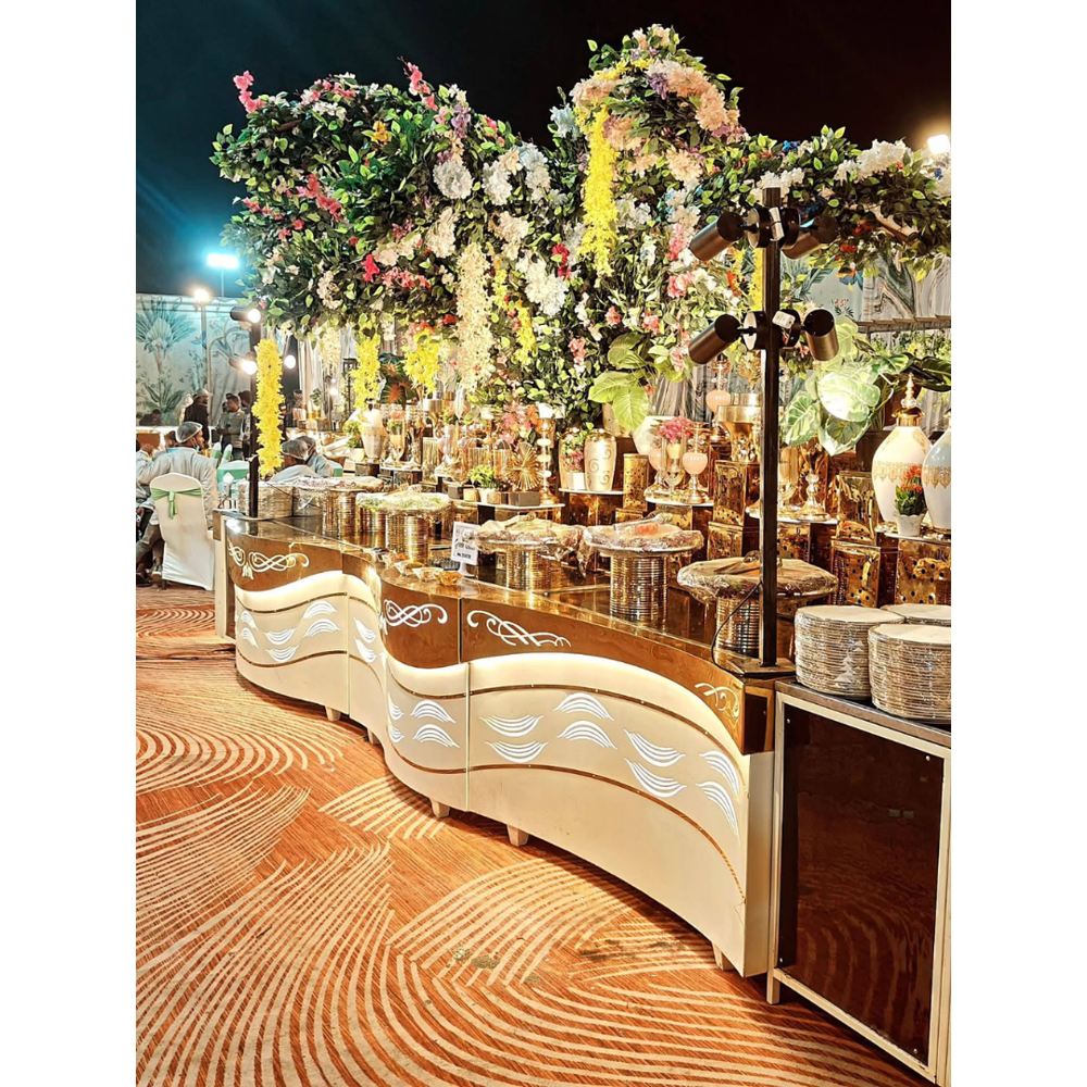 Premium buffet catering counter