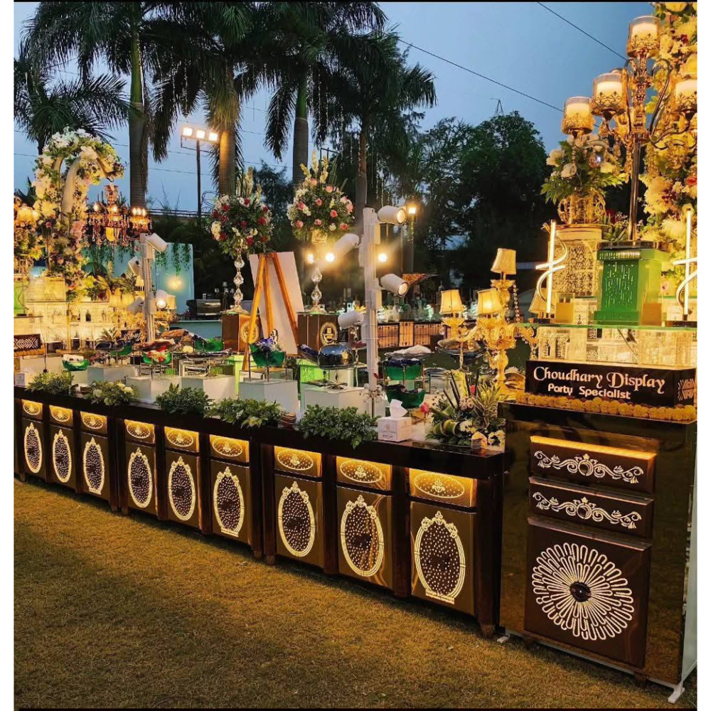 Premium buffet catering counter