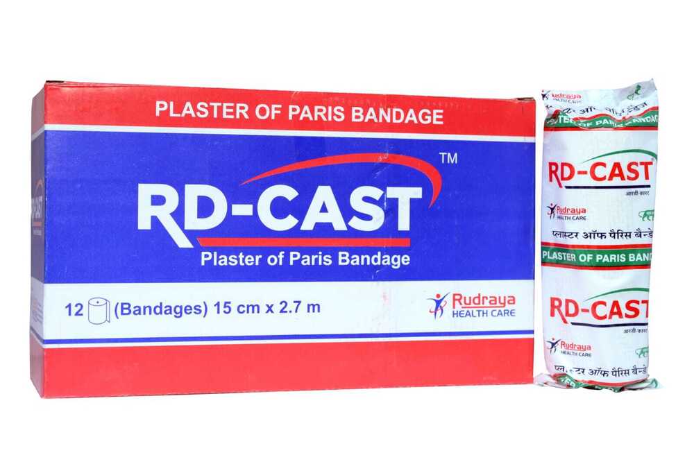 12 cm White POP Bandage