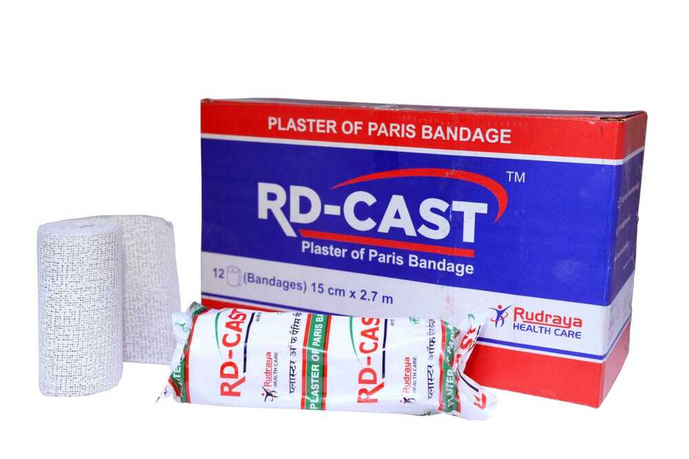 12 cm White POP Bandage