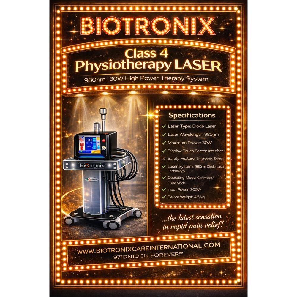 Class 4 Laser Therapy Device for Muscle and Joint Pain Treatment