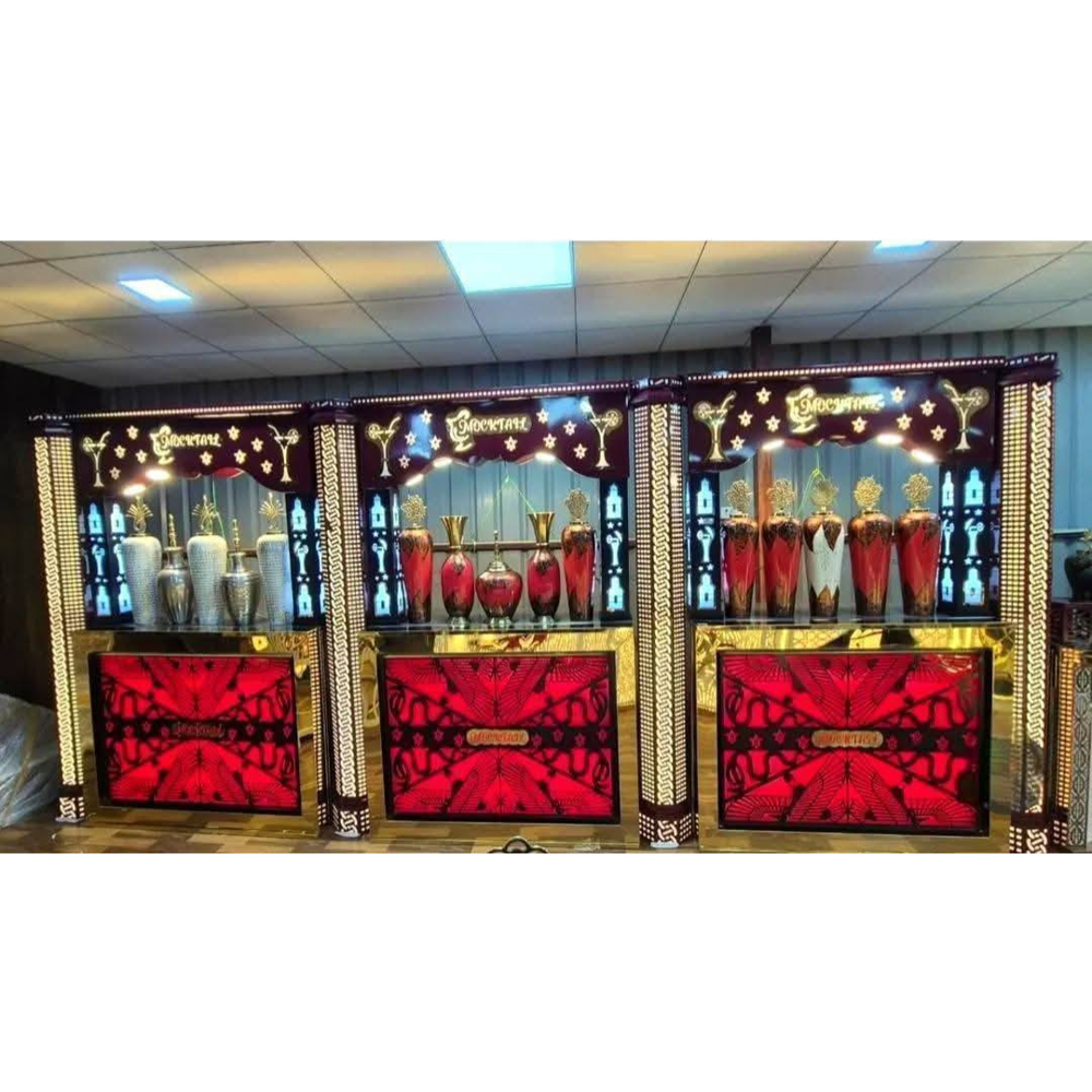 Luxurious catering food counter