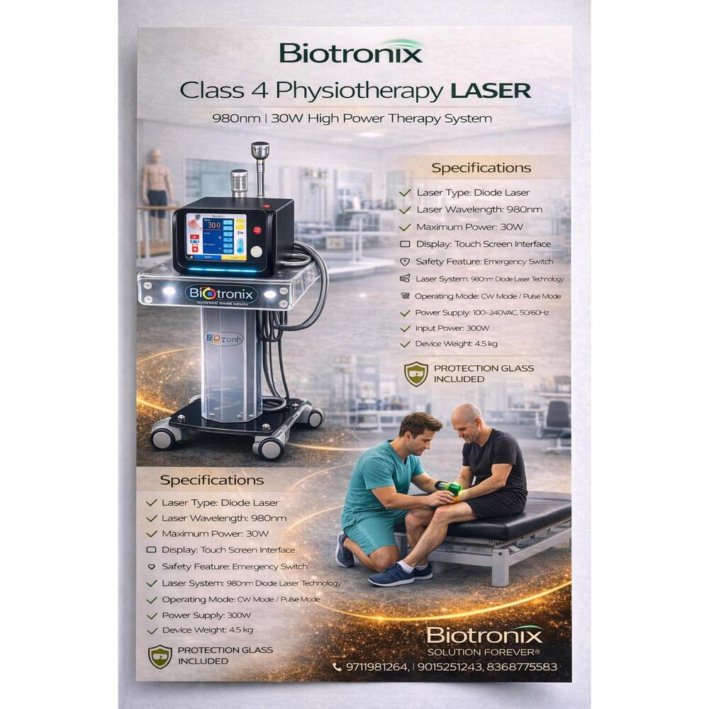 High Power Physiotherapy Laser Therapy Device Class 4