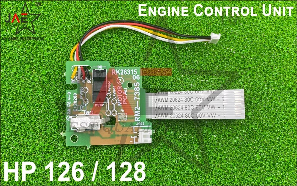 HP M126 128 ECU CARD Engine Control Board (RM2-7385)
