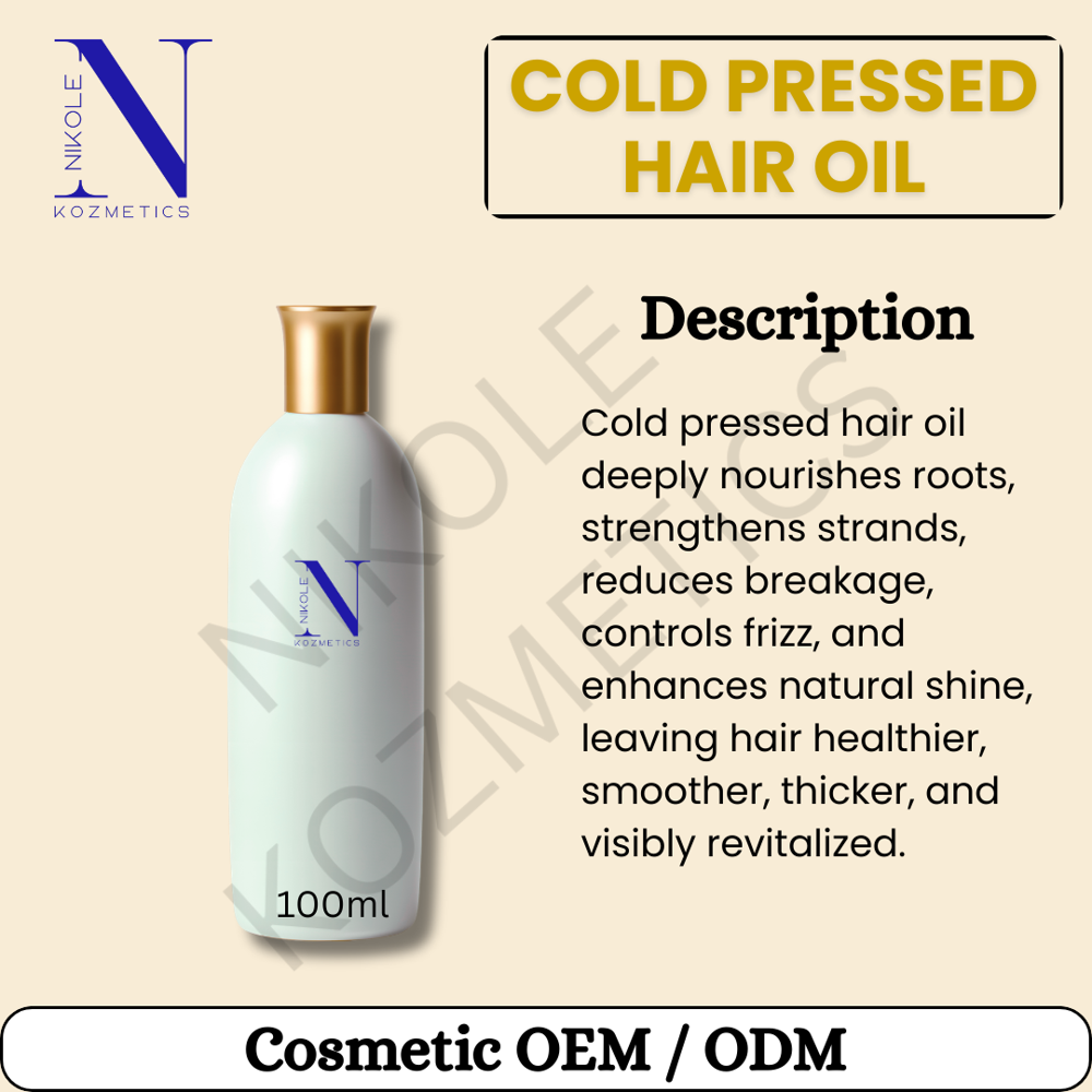 Cold Pressed Hair Oil