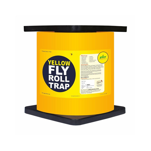 Yellow Fly Sticky Roll Insect Trap