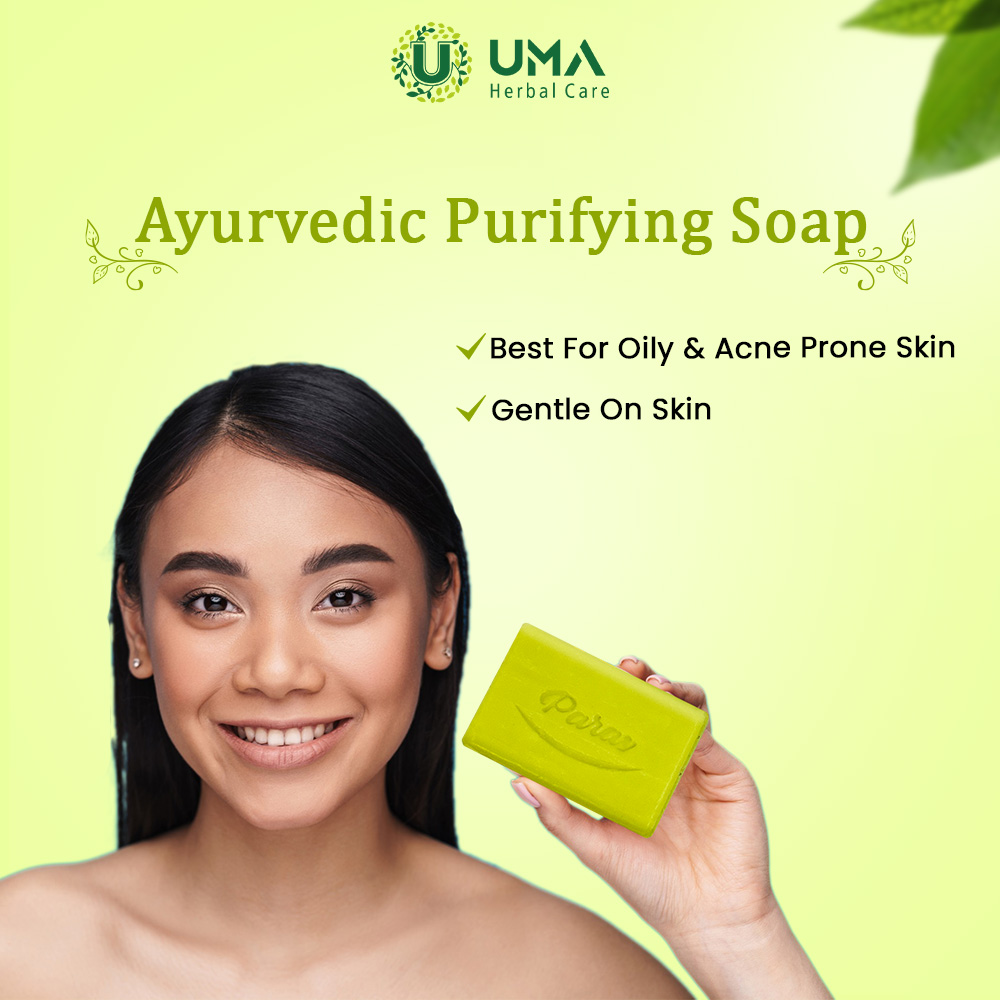 Uma Herbal Care Lemon Orange Aloe Vera Bathing Soap| Herbal Soap Bar for Brightening & Hydration |Organic Soap for Oily & Acne Skin Problem| Natural Chemical-Free Skincare