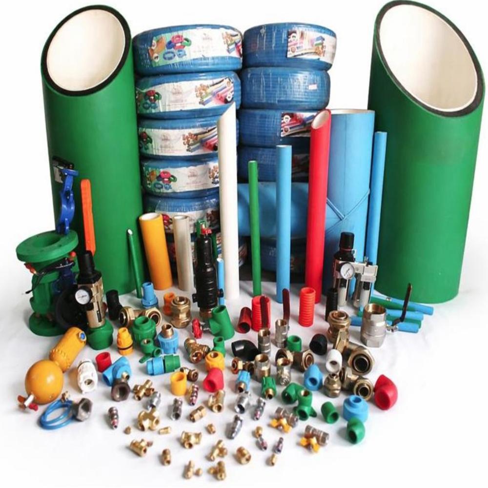 Ppr Water Pipes Fitting - Color: Multicolored