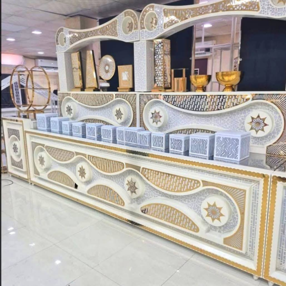 Catering buffet display counter