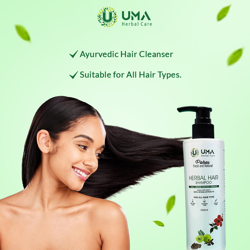 Amla Reetha Shikakai Herbal Shampoo - Grade: A