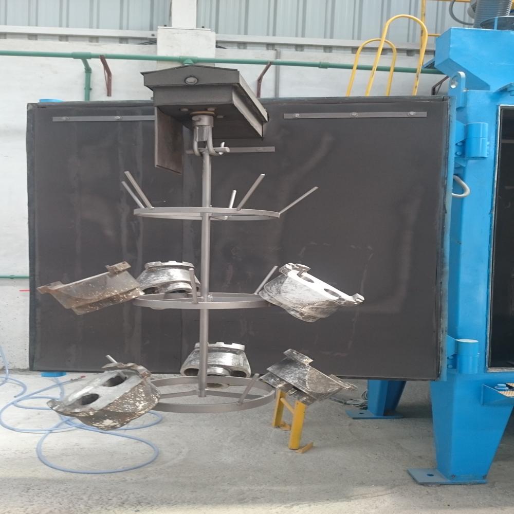 hook type shot blasting machine