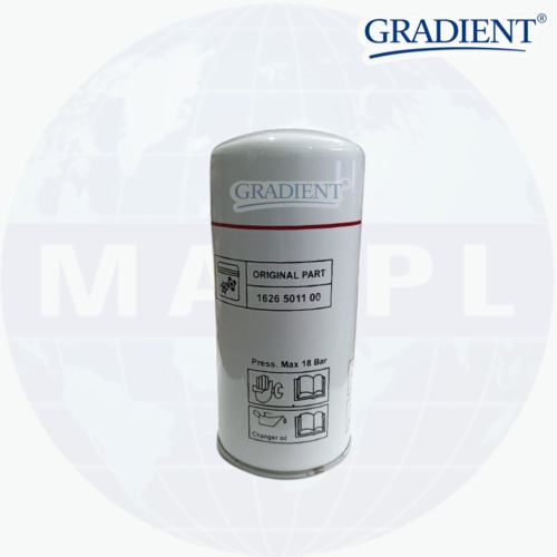 Atlas Copco Oil Filter 1626501100 - Height: 22 Centimeter (Cm)