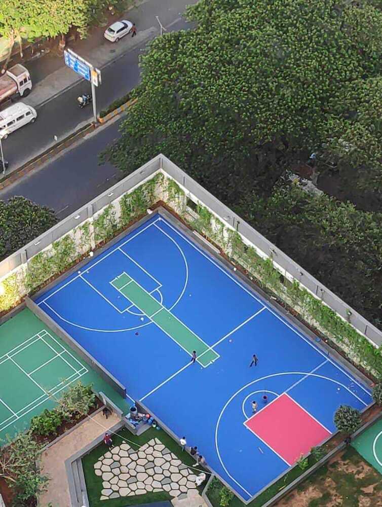 Acrylic Synthetic Basketball Court