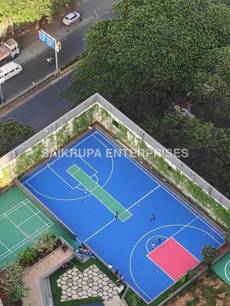 Acrylic Synthetic Basketball Court