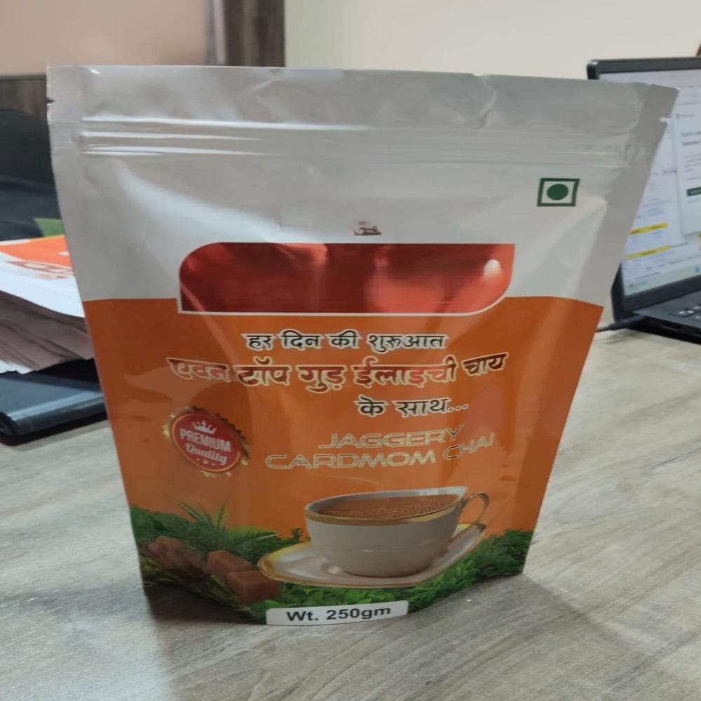 Tea Packaging Pouch Without Cyliders - Color: Multicolor