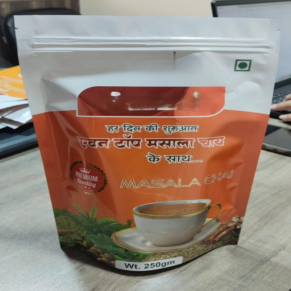 Tea Packaging Pouch Without Cyliders - Color: Multicolor
