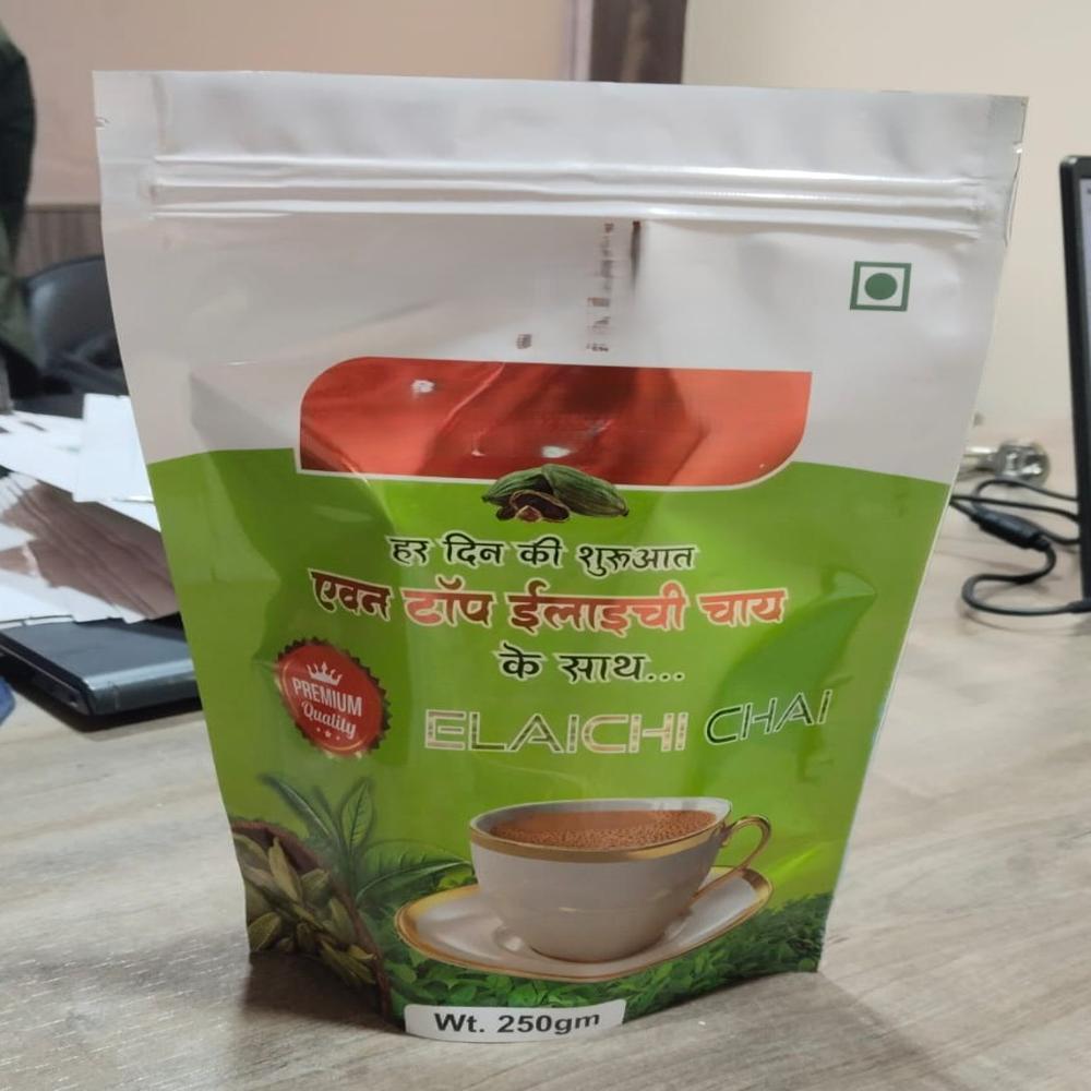 Tea Packaging Pouch Without Cyliders - Color: Multicolor