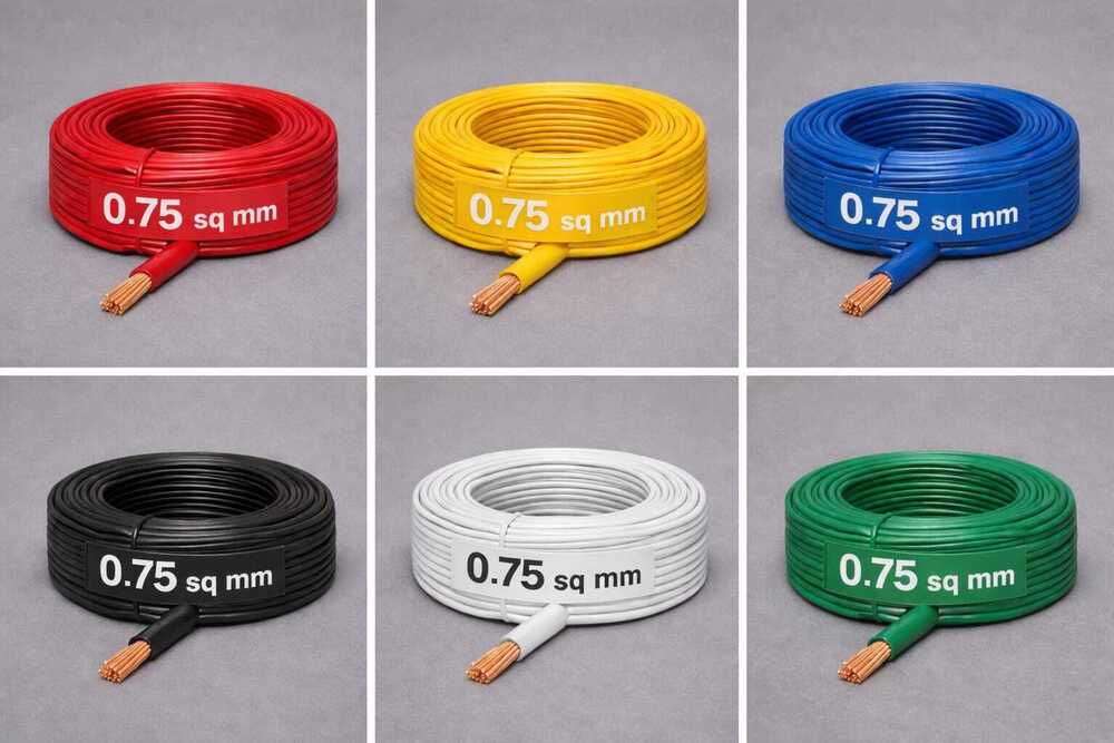 0.75Sqmm Industrial Copper Wire