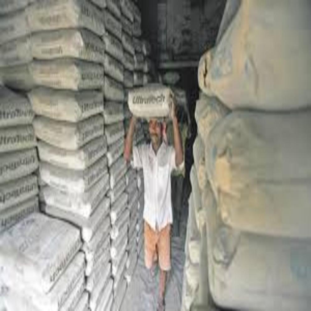 Ultratech Premium Cement - Common Cement, 50 Kilograms (Kg) Weight, Grey Color, Fine Natural Sand | Ideal For Residential, Commercial, And Industrial Applications