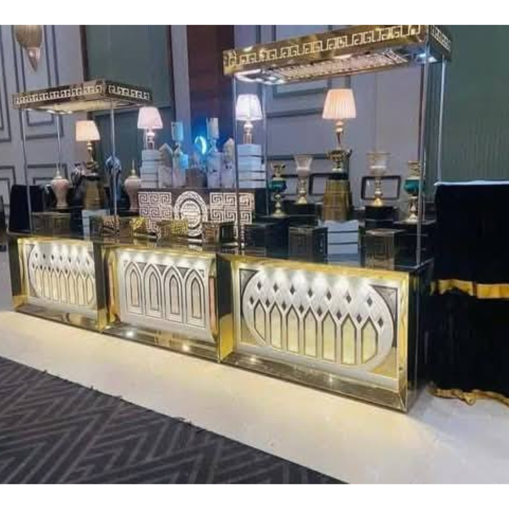Modern, Lighted Buffet Counter - Features: Premium Quality